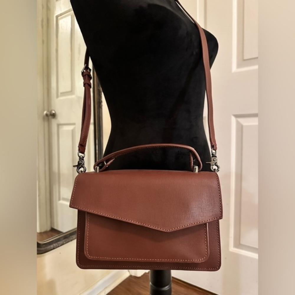 Botkier Brown Leather Crossbody Satchel
